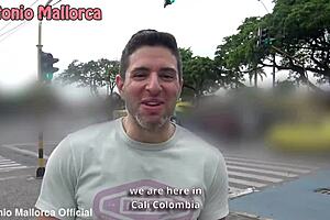 Brian Evansx taught his Colombian friend how to pick up hot girls in public for a muscular threesome with Silvana Lee.