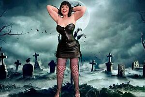 hey granny darke, you're such a wicked good cocksucker with that mature fat lingerie vibe