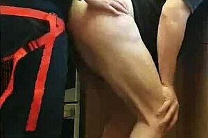 I Peg My Boyfriend's Ass in Kitchen Public Cornfield Bathroom with Ass to Mouth Action