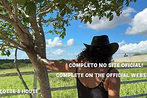 o pau grande do peão entrou todo dentro da sabrina prezotte a trans ativa mais safada do brasil