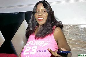 Matured Milf Receives Hot Fuck From Nolly Porn Star Krissyjoh With Big Black Cock