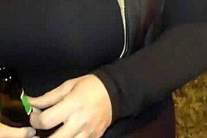 Conquistando a Venezolana Madura with Huge Tits and Big Ass in Lingerie Striptease. Milf Mommy Teases with Flashing and Rough Sex as Teacher Maid.