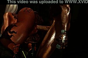 enola loves this rough black monster cock creampie outside hotel!