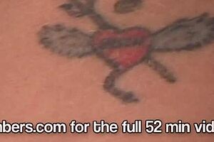 big tit brunette freak masturbates shaved pussy to squirting orgasm