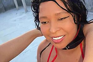 what a submissive latina milf bitch getting dominated outdoors rooftop blowjob facial golden shower!