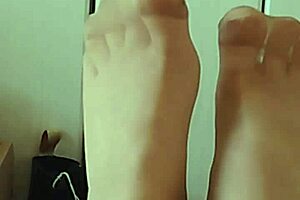 What if feet in pantyhose are seeking a devoted admirer?