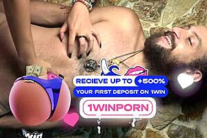 Scratching His Chest and Belly Wildly with My Sexy Long Natural Nails Until Red