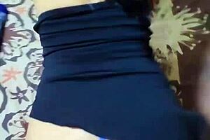 Delivery guy arrives and I couldn't resist sex with him before hubby gets home he penetrates without condom and cums on my face