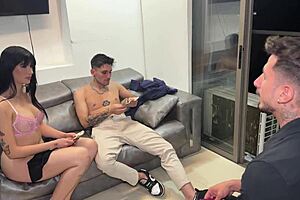 Exclamatory-Provocative Degenerate Interviewer Pays Candidates To Strip And Fuck In His Office!