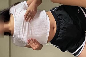 virgin stepsister's tight pussy gets fucked hard she screams for more pleasure riding like crazy