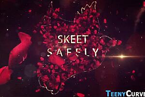 teen eagerly sucks hard cock before getting cumshot on her big bubble butt in intense session.