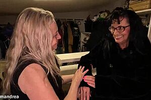 Lesbian grannies foot play leads to epic orgasms! 👅💦