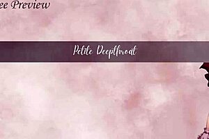 Petite Latina Gags On Huge Cock Hands Tied Deepthroat