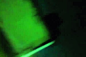 piss walking turns wild in his locked chastity cage outdoors