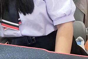 chubby asian babe masturbates solo so cute and sexy 😍💦🔥