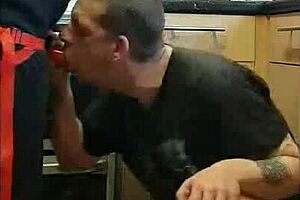 pegging boyfriend's ass in kitchen. then public cornfield bathroom ass-to-mouth. part 15 hates wankers!