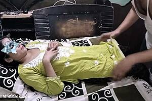 gorgeous indian milf shabnam deepthroats lover before rough creampie