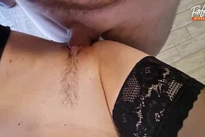 Blindfolded Wife Takes Cumshot Facial in Hardcore Threesome Doggystyle Pound