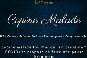 my sick girlfriend's french joi gfe audio porn