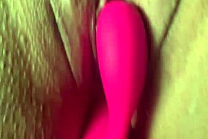 she loves cumming over and over with her vibrator