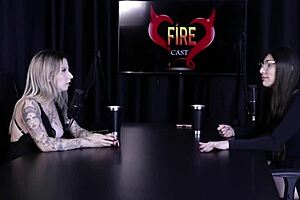 check out naughty interview with melina khalifa full of wild fun part 3