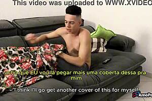 Jerking off for hot Brazilian blonde teen taboo