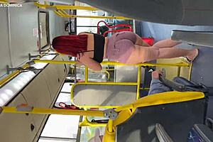 Took my maid home but she got wild on the bus 😱🚌 drove me crazy!! 🔥