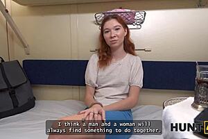 hunt4k stranger spots juicy russian pussy on train and pounds her rough hardcore