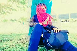 19-year-old latina redhead with huge ass takes cash for anal outdoors