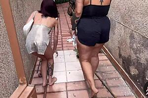 he took college latina from party to alley fucked her nice outdoor