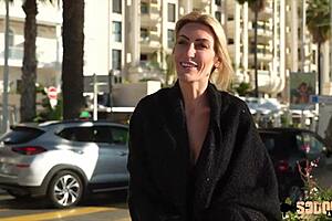 Anouk's Blonde Holes STUFFED In MMF Threesome