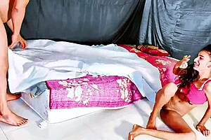 hey sistya and her man wake up horny for rough morning doggystyle creampie