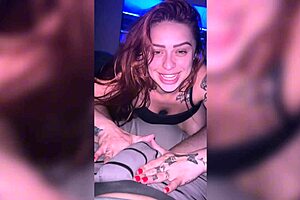 pov redhead camila gags on cock deepthroat limit will she cum