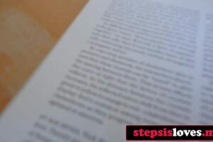 Peeping stepbro joins stepsis and hot friend for wild threesome fuck