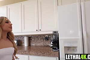 Babysitter Aria Valencia pounded hard by Ricky Spanish