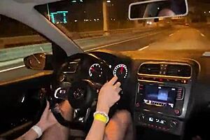 i spot this busty girlfriend dancing at the club and fuck her public creampie outdoors