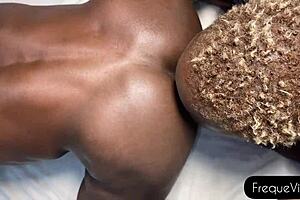 he rims my ass while i take his bbc deep in missionary