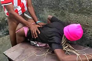 a guy fucks petite euro babe rough outdoors making her pussy squirt