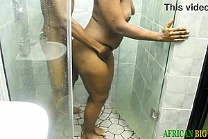 damn this african ebony standing sex is straight fire