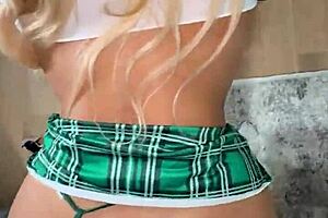 ugh this lazy college slut's gettin' doggystyle punished in the garage fer no homework...