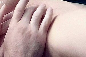 blonde bombshell gropes huge tits rides cock homemade cum ass 🔥💦