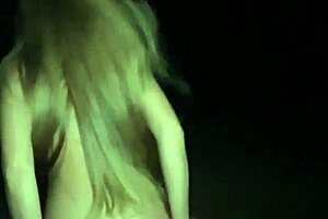 Rough face fuck chokes cute blonde by Barcelona beach