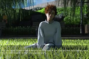 friends help each other out right she rides cowgirl style desperate for it??