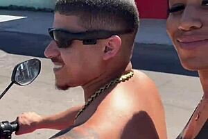 😍 Rio samba queen caught banging young stud at the waterfall! 🌊