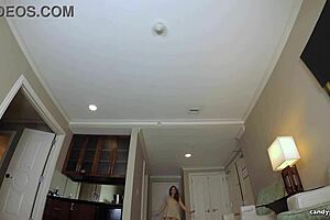 misty lovelace struts in see-through panties during sexy hd fashion show