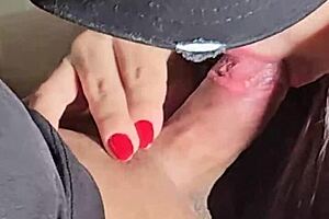 ohhh this fresh creampie drips from hairy latina wife's stretched pussy beaver