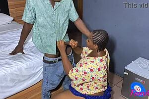 African Student Ravishes Fat Ass Teacher's Cravings