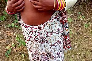 Brutal Painful Outdoor Fuck For Indian Aunty