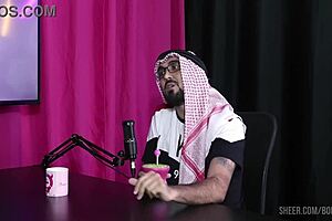 Safada gets pussy licked sucks arab cock sloppy in bora cast elquer carlos sheer red.