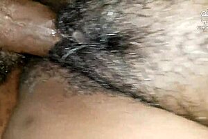 wanna watch ebony babe take monster black cock creampie?